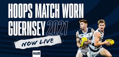 2021 Match-worn Hoops Guernseys now available!